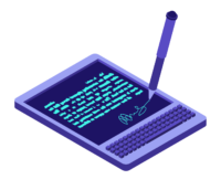Notebook and digital remote signature capture