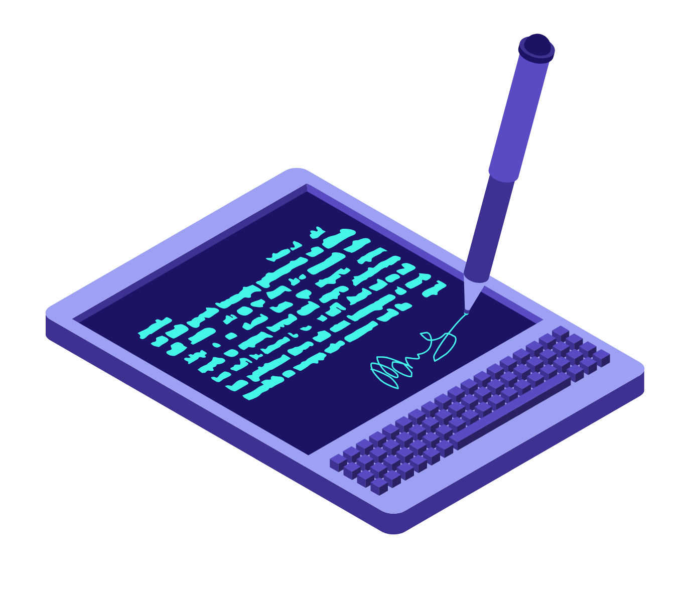 Notebook and digital remote signature capture