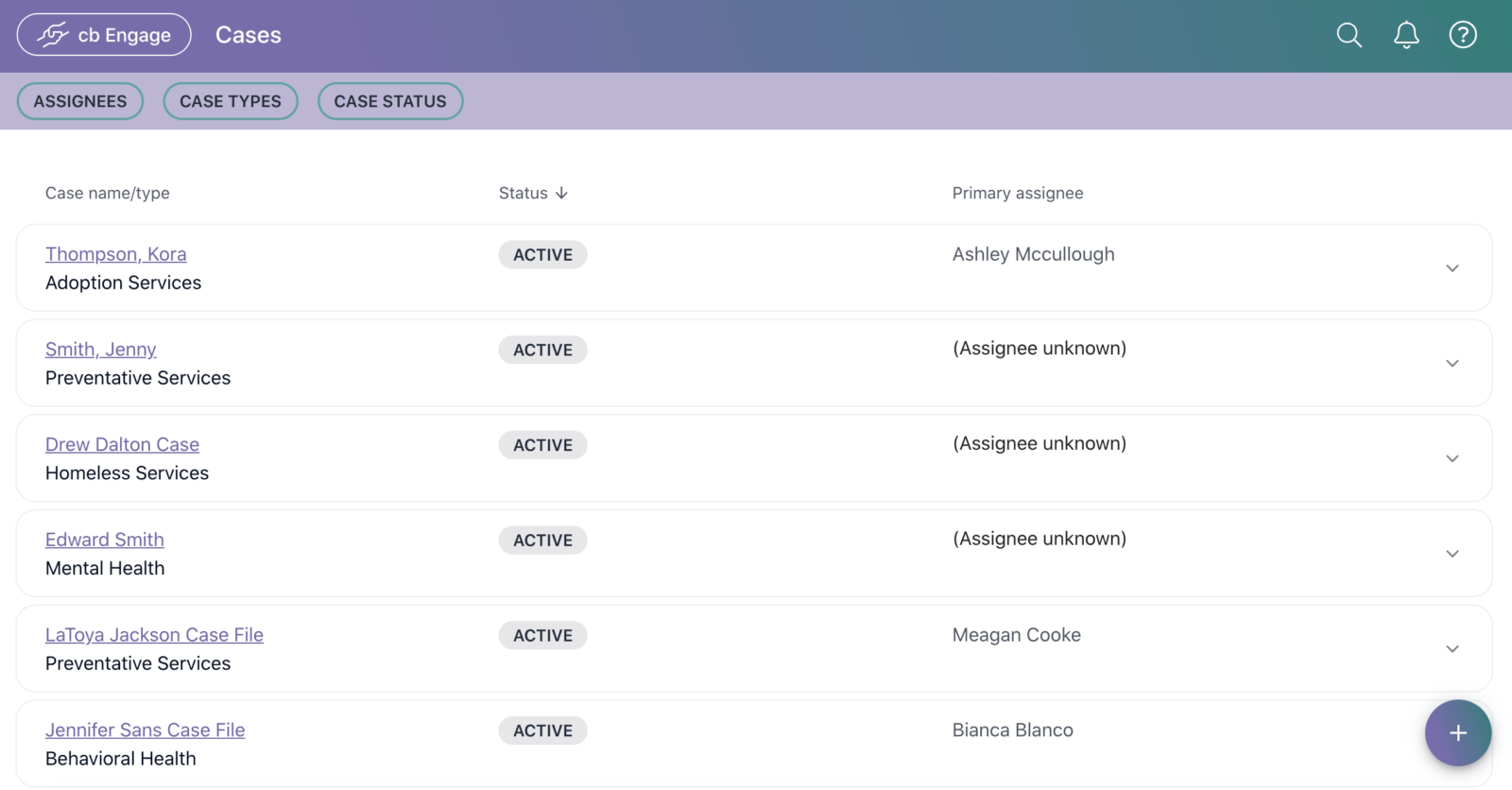 cb Engage Dashboard
